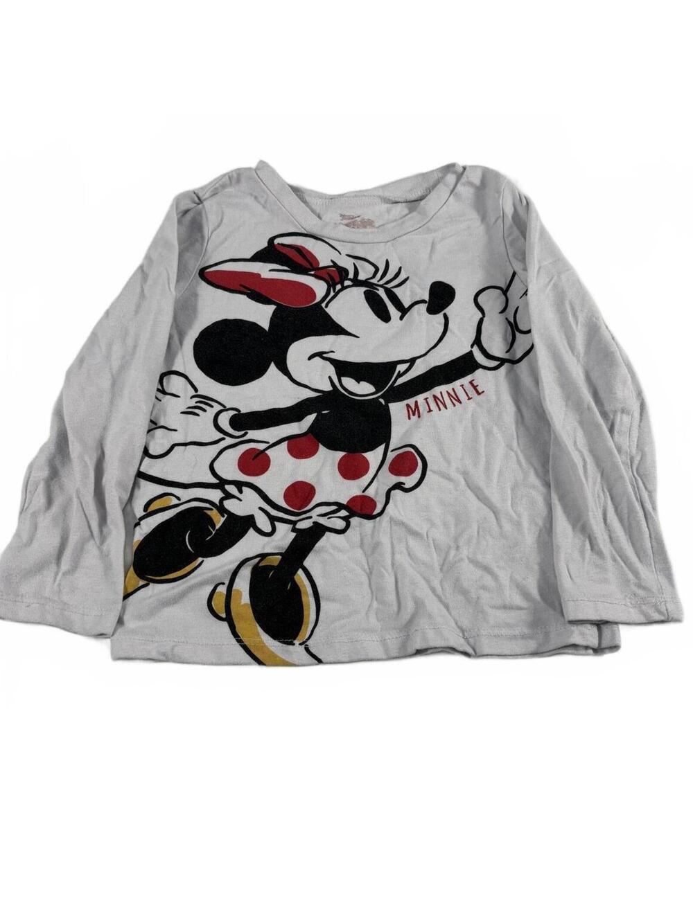 Minnie Mouse Long Sleeve Toddler Girls Shirt Size 5T